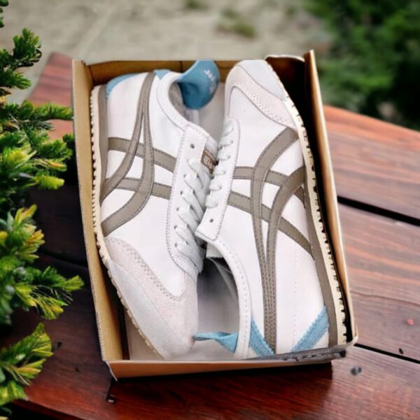 Onitsuka Tiger Sneakers Mexico 66 Grey Brown Blue
